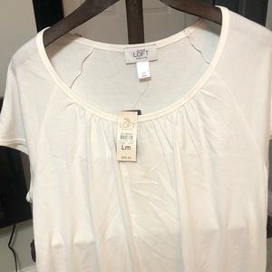 Loft white T-shirt